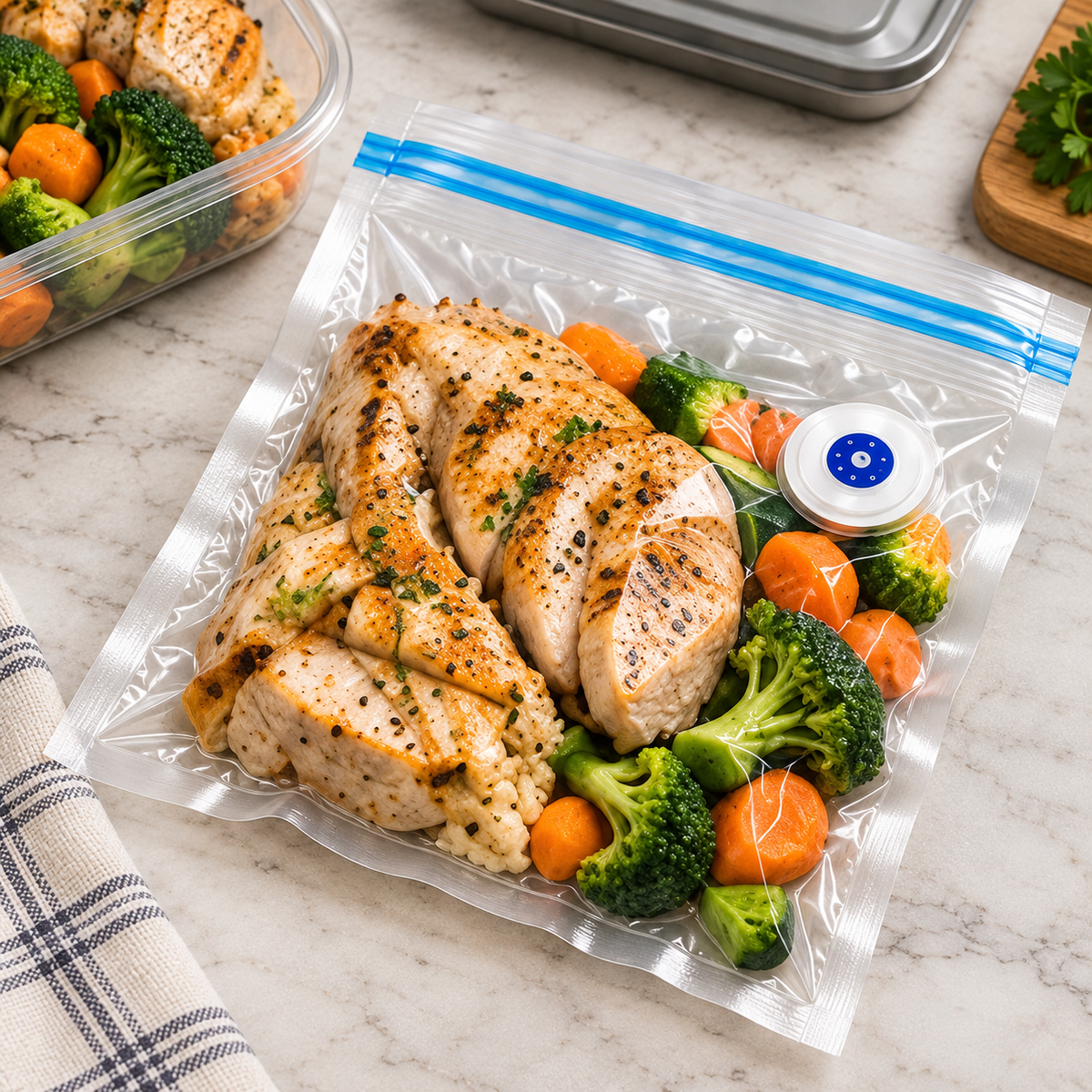 Meal prep storage