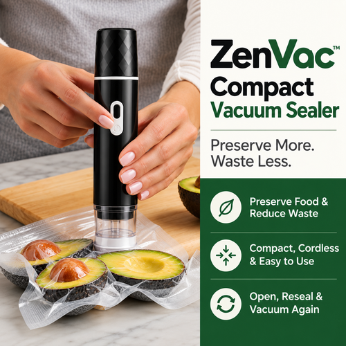 ZenVac™ Compact Vacuum Sealer